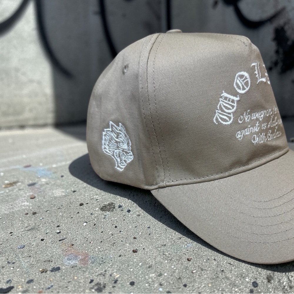 Darc Sport Wolves limited edition 149 out of 500 taupe hat - Picture 2 of 7